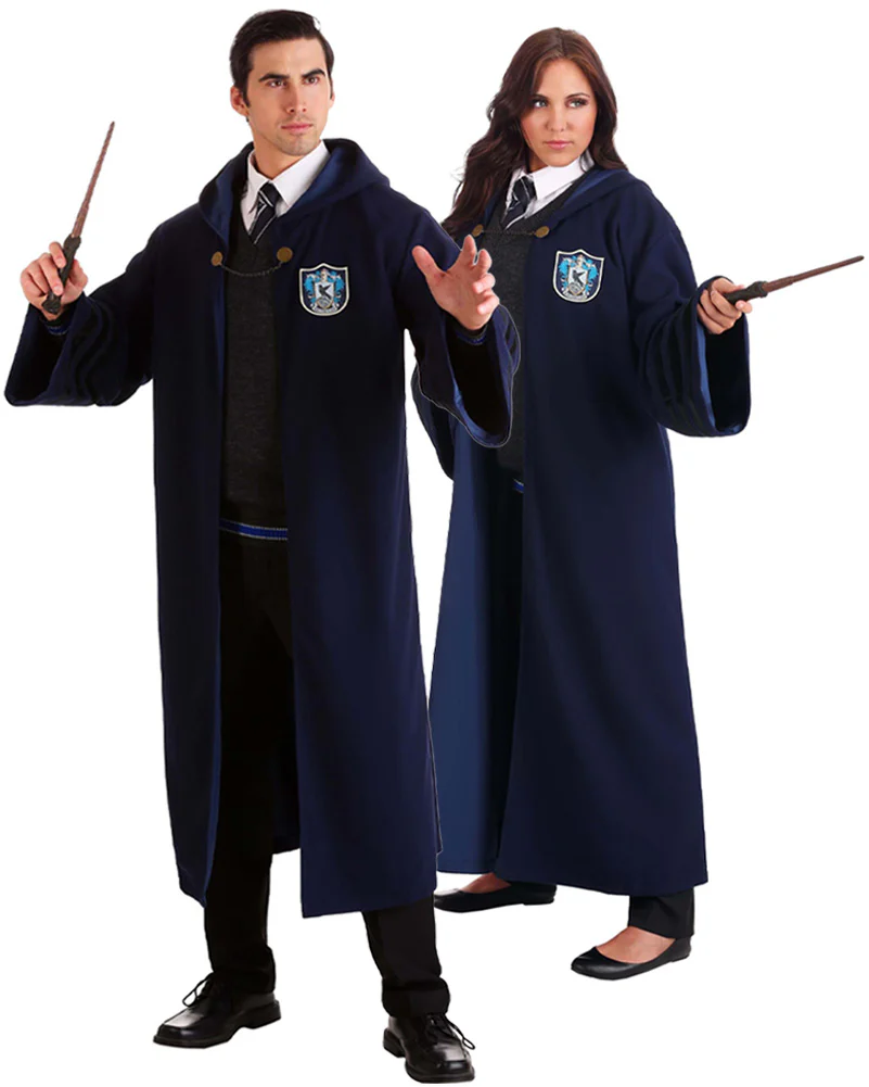1920s Hogwarts Ravenclaw Adult Book Week Costume Robe