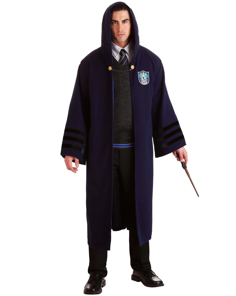 1920s Hogwarts Ravenclaw Adult Book Week Costume Robe - Image 6