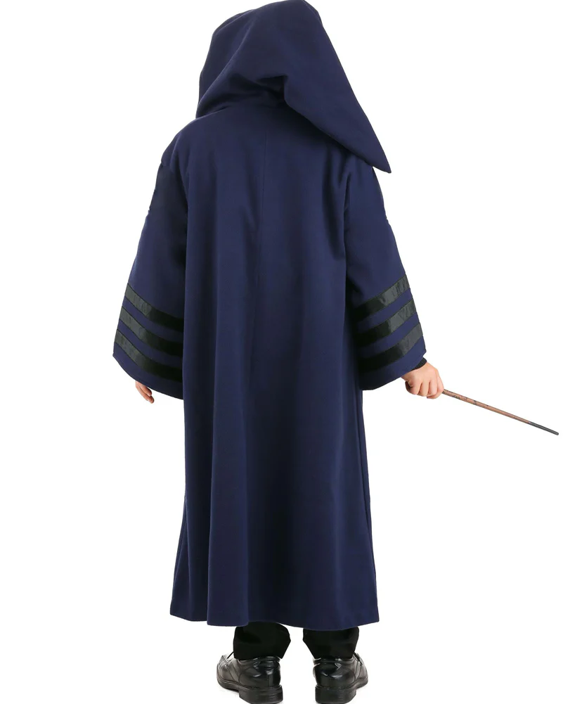 1920s Hogwarts Ravenclaw Kids Book Week Costume Robe - Image 4