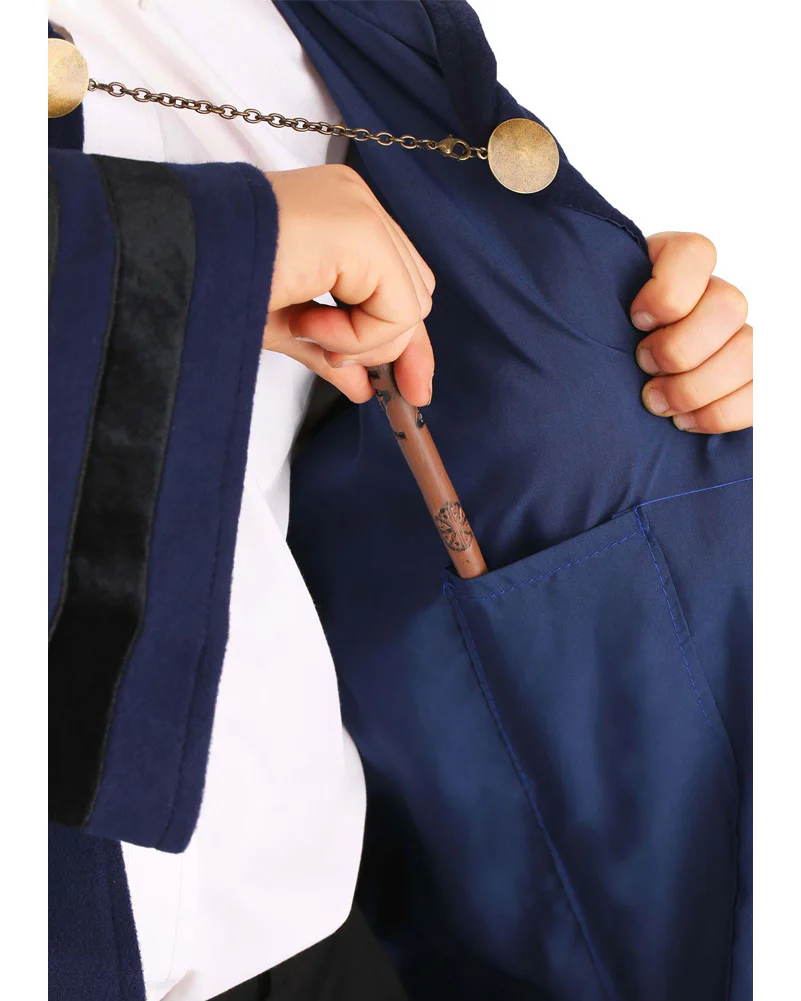1920s Hogwarts Ravenclaw Kids Book Week Costume Robe - Image 5