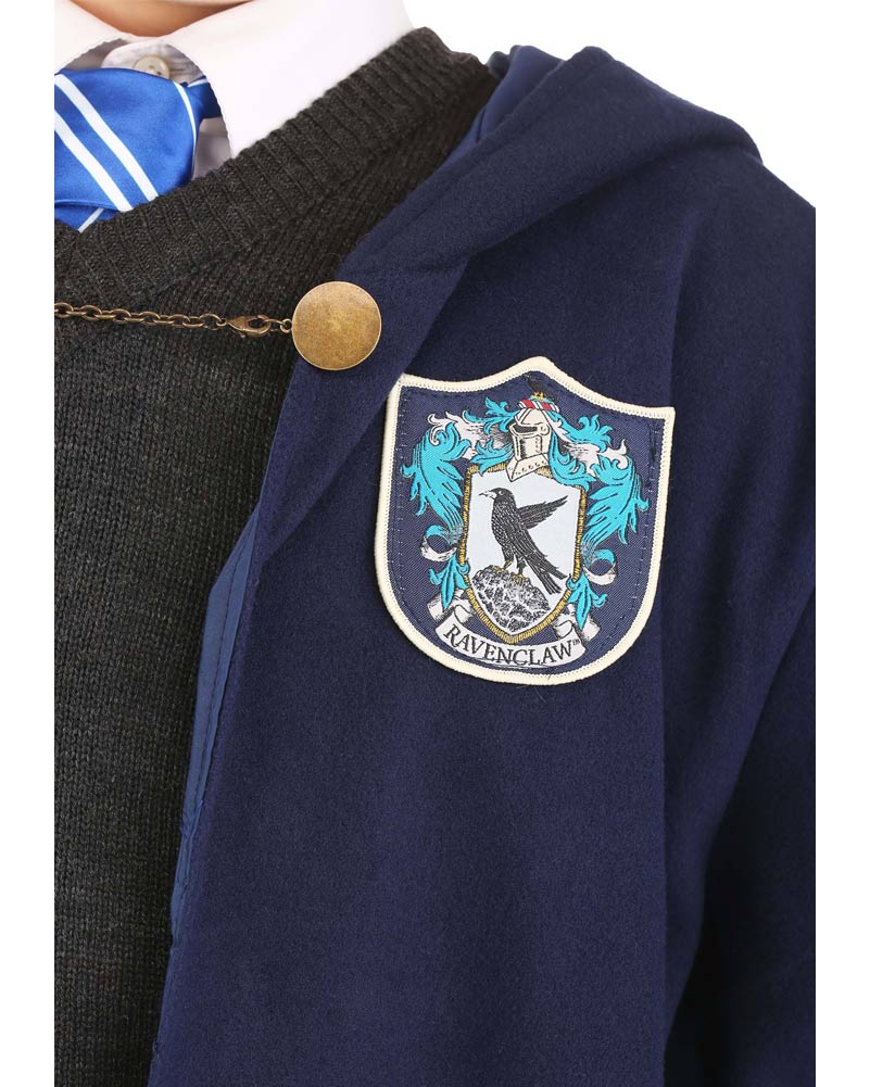 1920s Hogwarts Ravenclaw Kids Book Week Costume Robe - Image 8