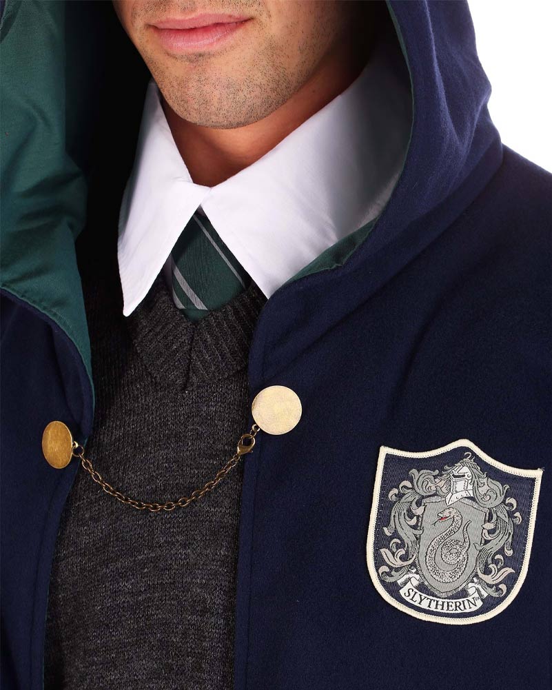 1920s Hogwarts Slytherin Adult Book Week Costume Robe - Image 11