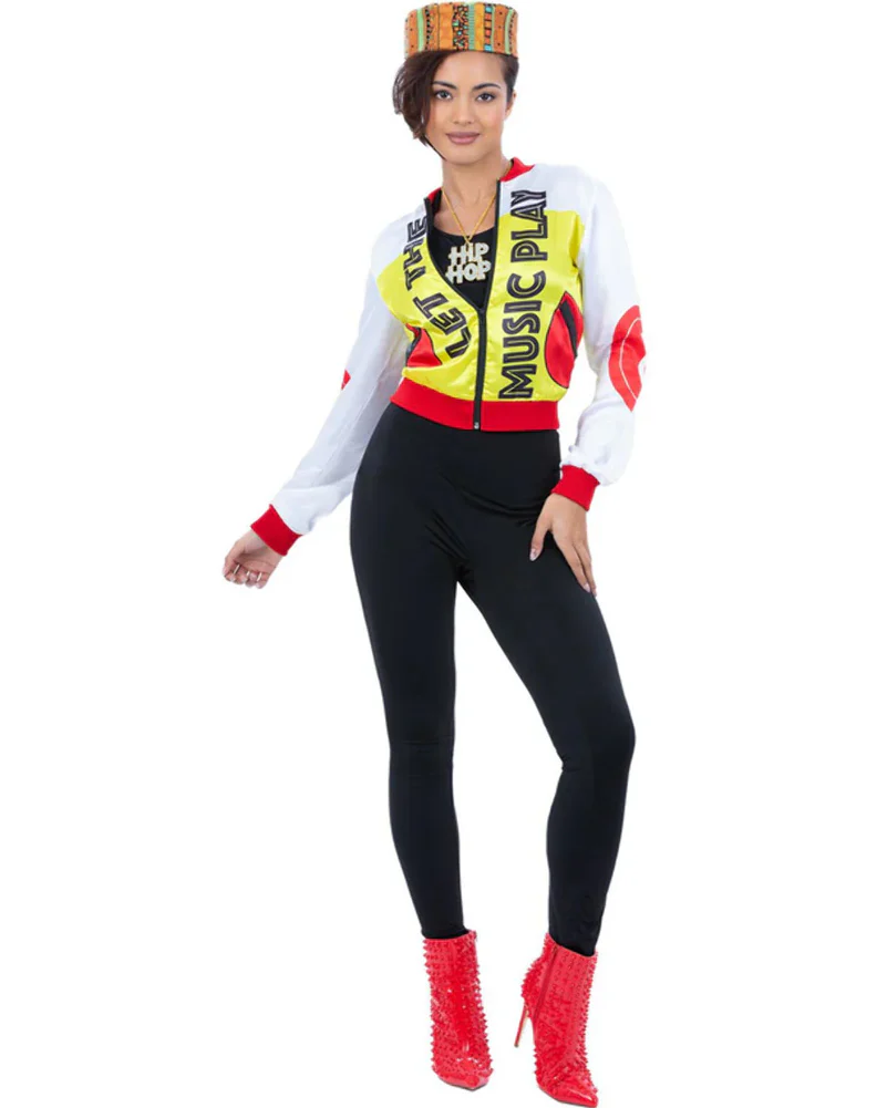 1980s Push It Pop Queen Womens Costume - Image 2
