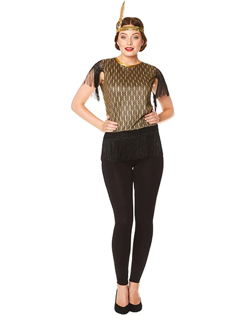 20s Flapper Womens T Shirt - Image 2