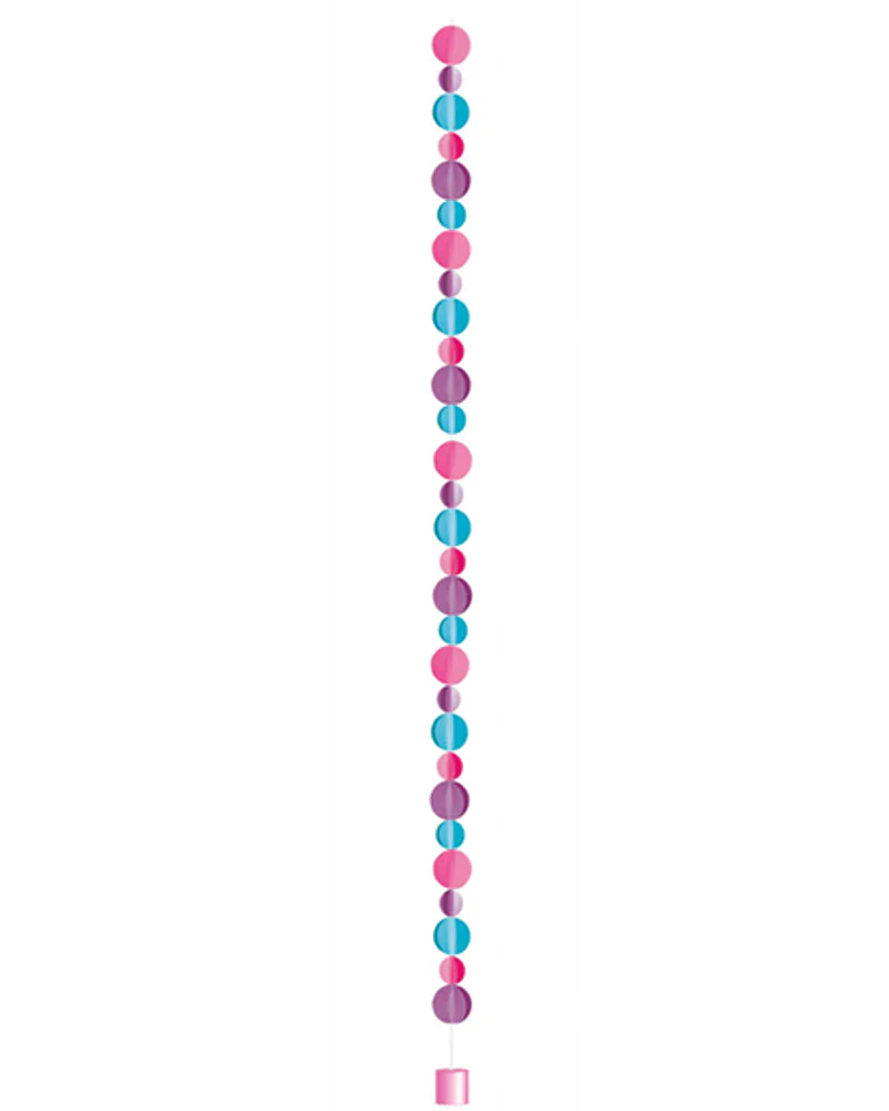 3D Dots Pastel 180cm Balloon Tail Weight