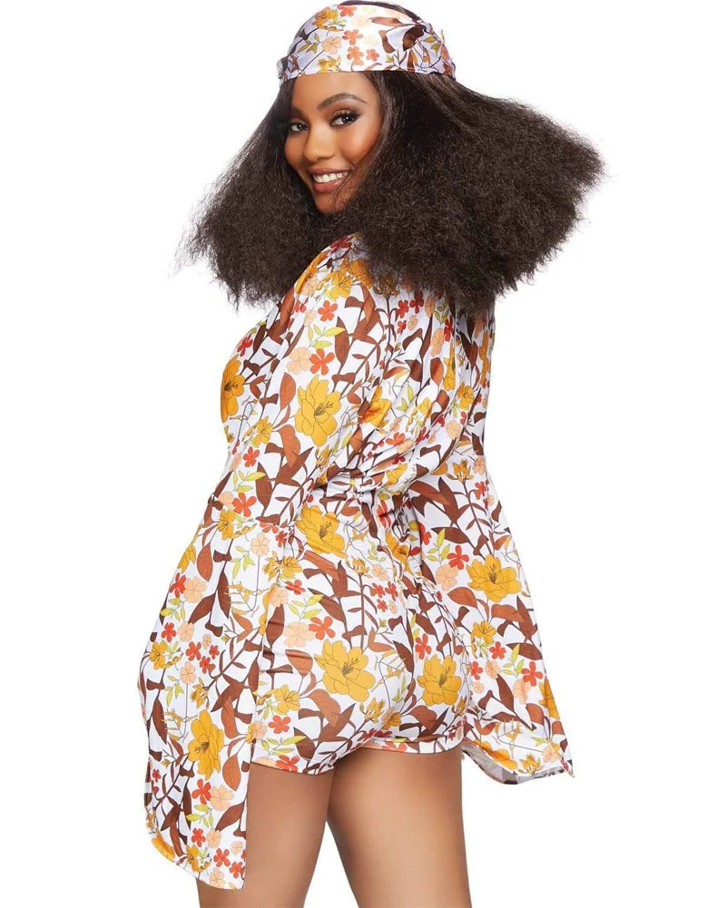 60s Boogie Down Babe Womens Costume - Image 3