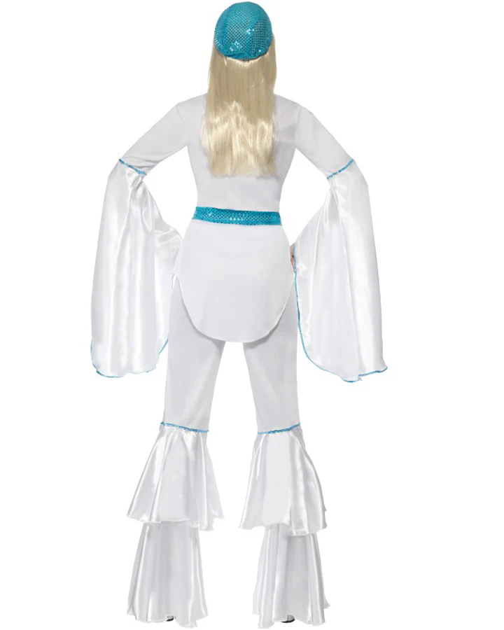 70s Blue Super Trooper Womens Costume - Image 2