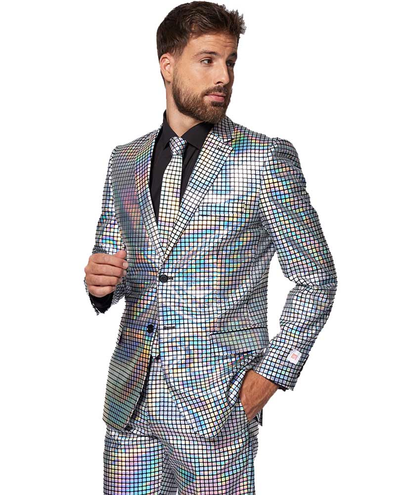 70s Opposuit Discoballer Premium Mens Suit - Image 2