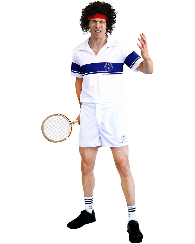 80s Aussie Open Tennis Player Mens Costume