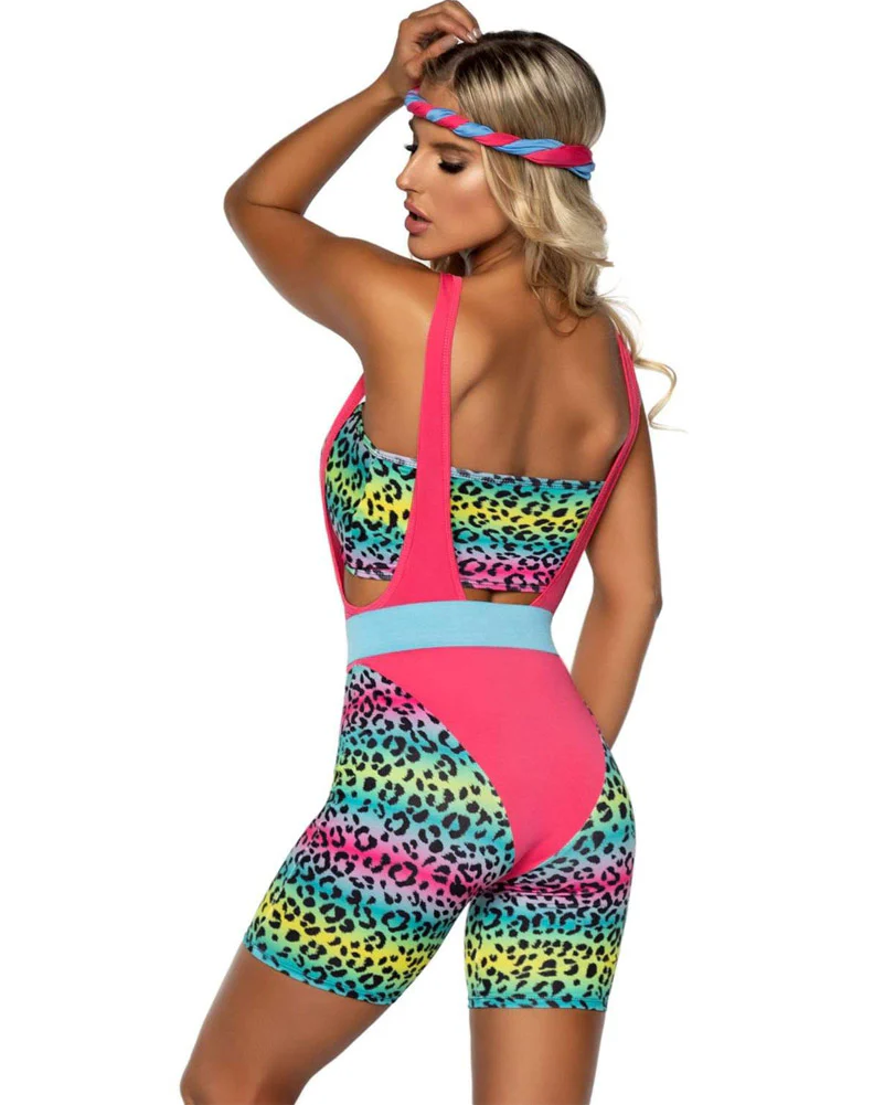 80s Cardio Cutie Womens Costume - Image 2