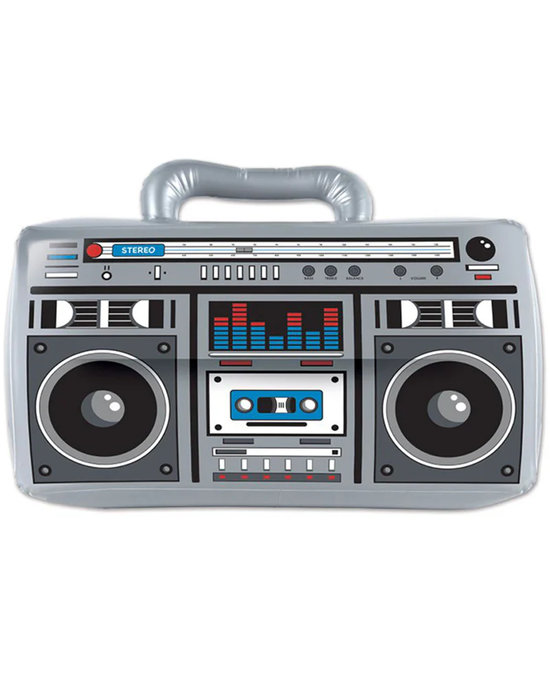 80s Inflatable Boom Box 40cm