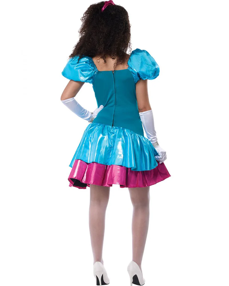 80s Party Dress Womens Costume - Image 3