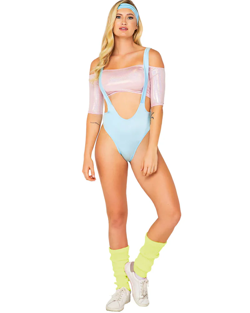 80s Sporty Yuppie Womens Costume
