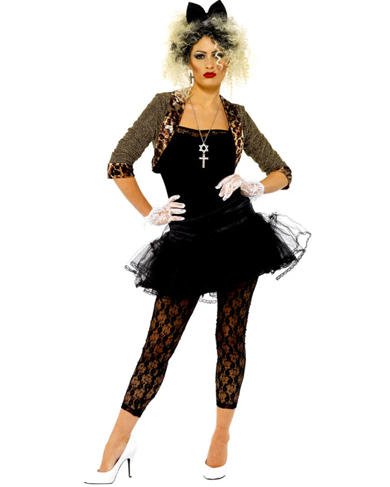 80s Wild Diva Womens Costume