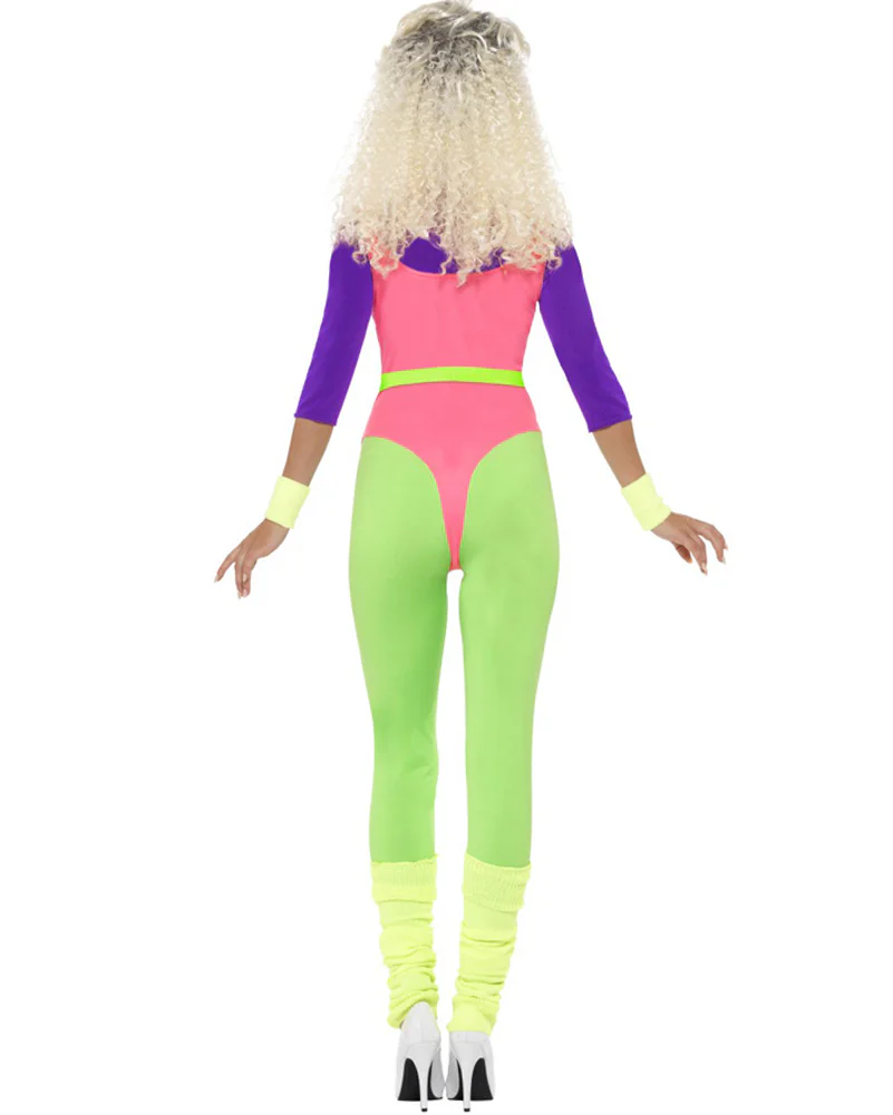80s Work Out Womens Costume - Image 3