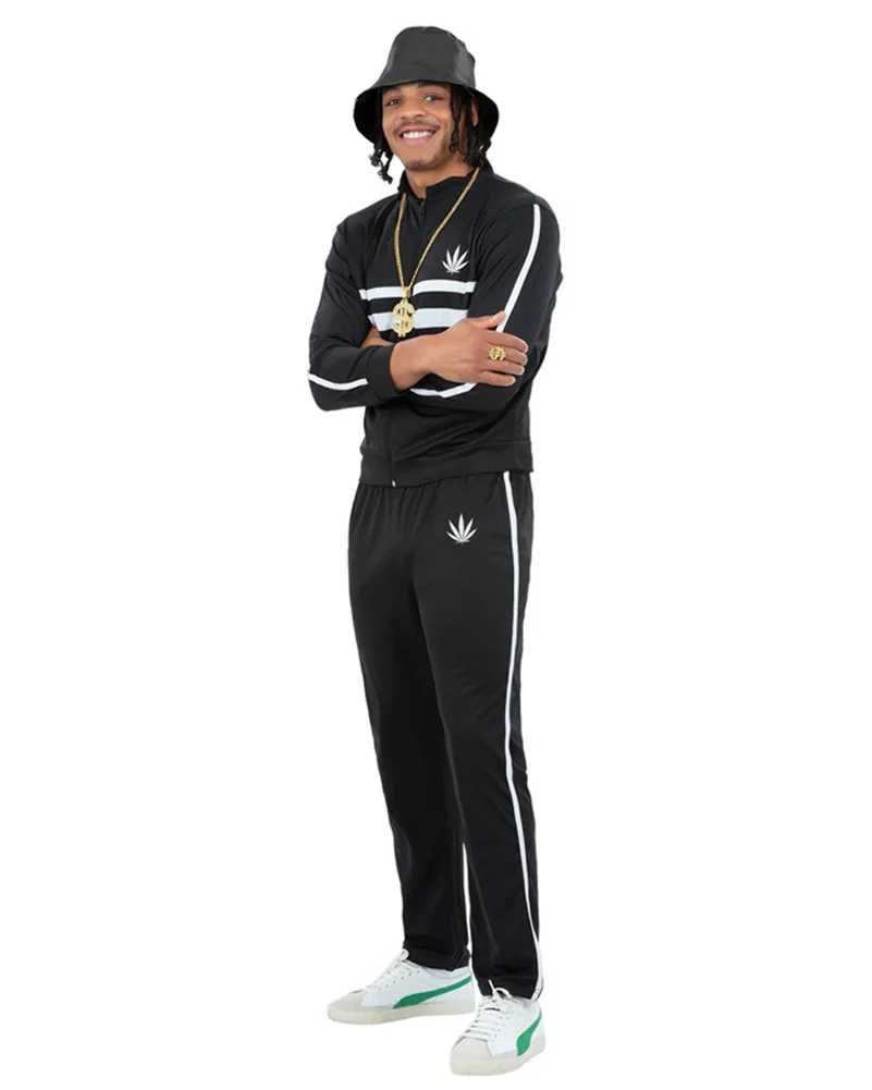 90s Running MC Tracking Adults Costume - Image 2