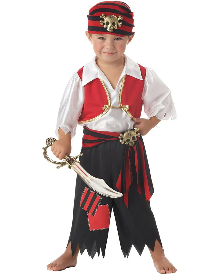 Ahoy Matey Pirate Boys Toddler Book Week Costume