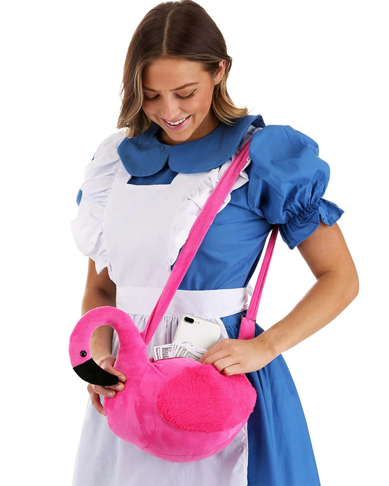 Alice in Wonderland Flamingo Costume Companion Bag - Image 3