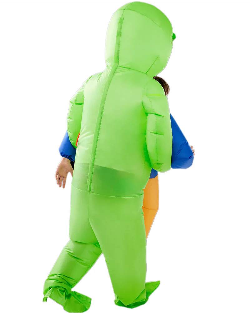 Alien Ride-On Kidnapping Inflatable Adult Costume - Image 3