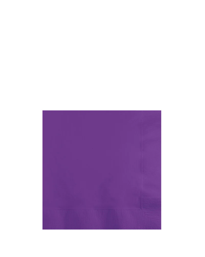 Amethyst Beverage Napkins Pack of 50