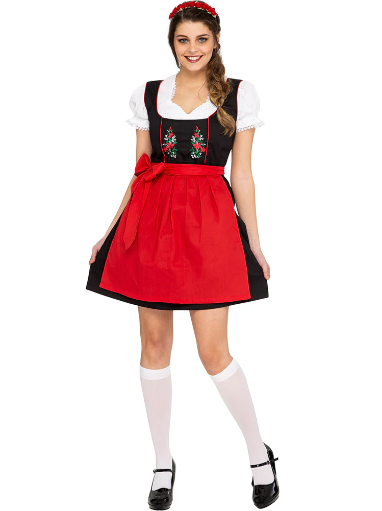 Angelika Oktoberfest Dirndl Plus Size Womens Costume - Image 2