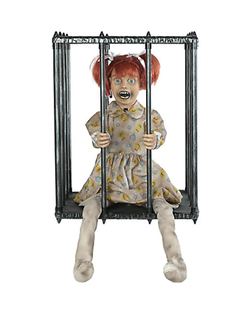 Animated Caged Kid Walk Around Adult Costume - Image 3