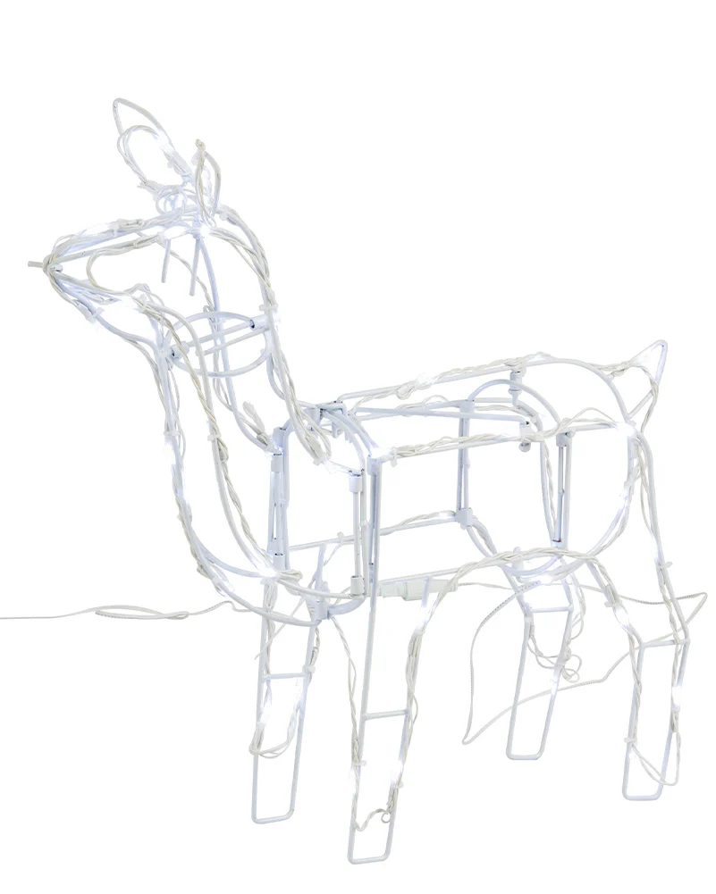 Animated Christmas LED Reindeers Family 3 Piece - Image 3