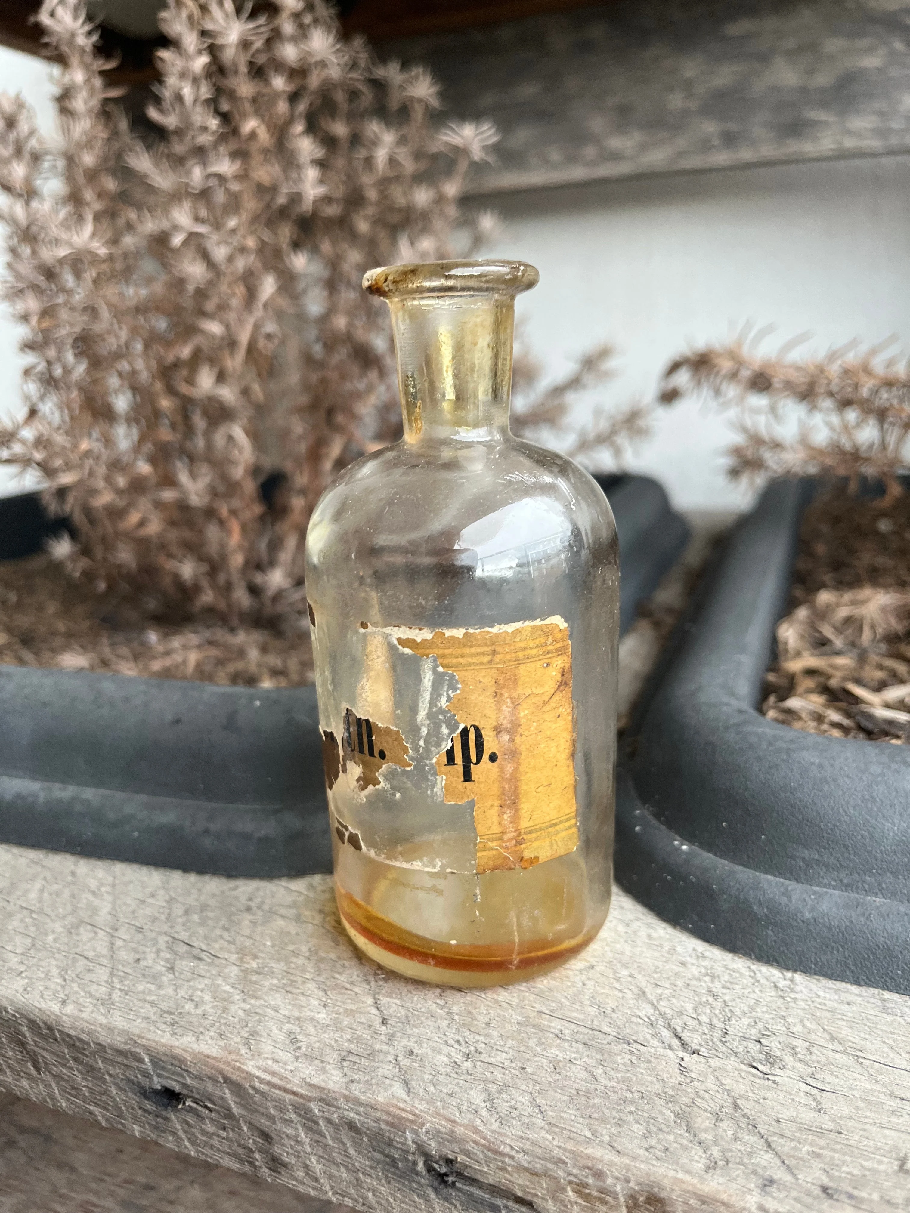 Antique 1890s Tincture Apothecary Pharmacy Bottle - Image 3