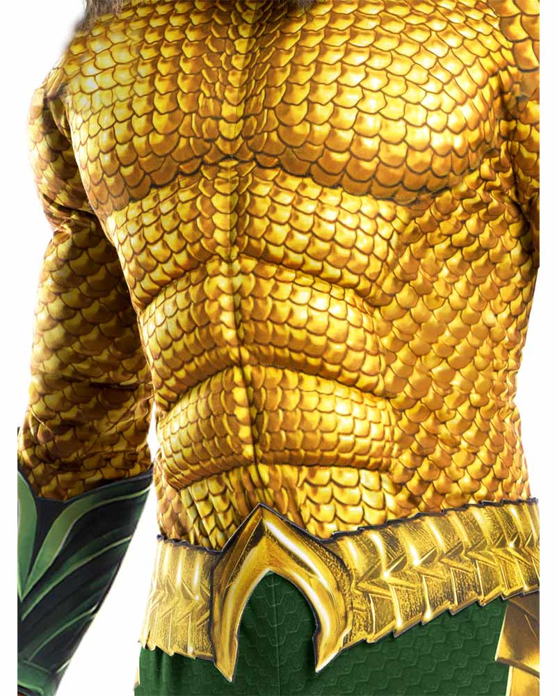 Aquaman 2018 Deluxe Aquaman Mens Costume - Image 2