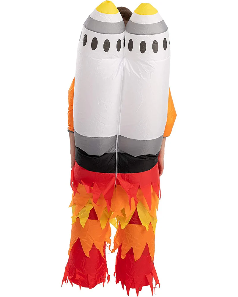 Astronaut On A Rocket Inflatable Adult Costume - Image 4