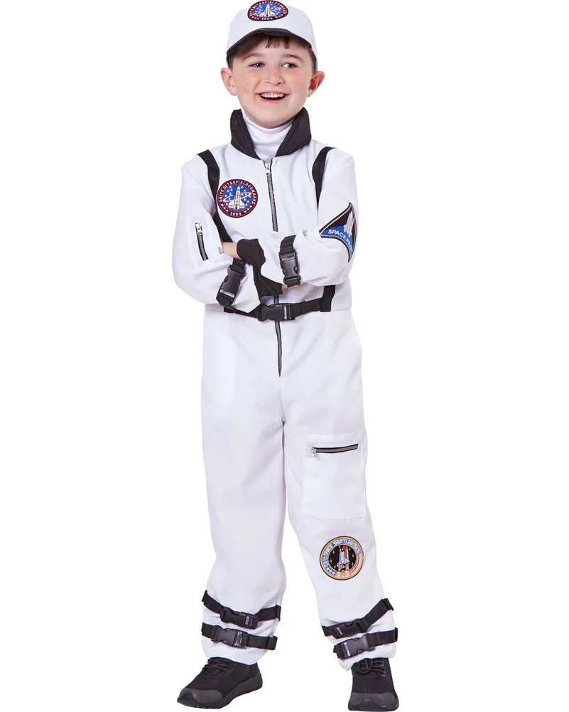 Astronaut Pilot Kids Costume - Image 2