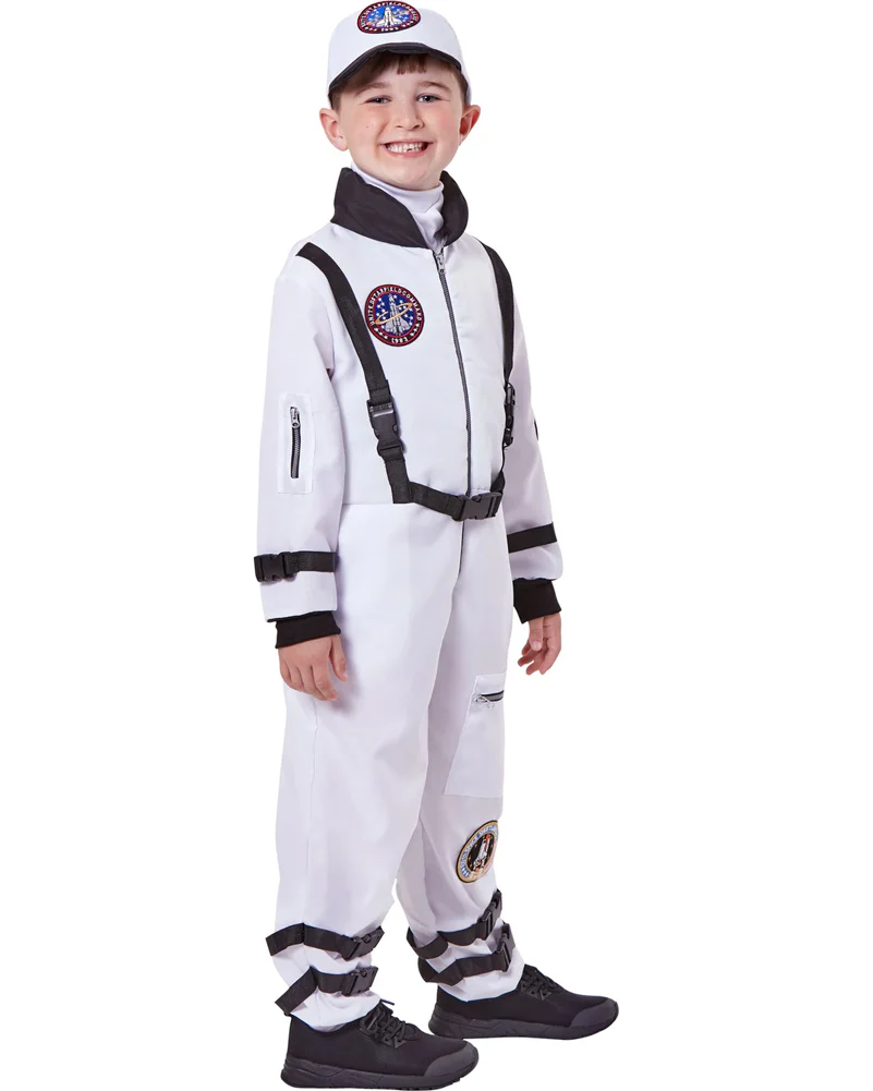 Astronaut Pilot Kids Costume - Image 3