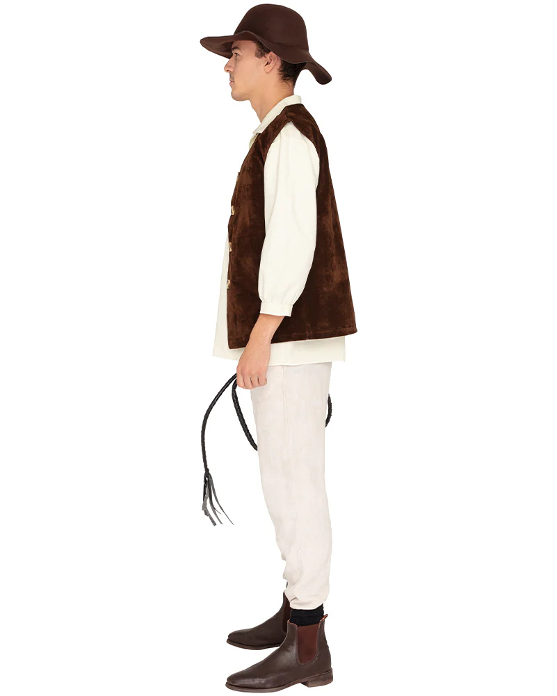 Australian Explorer Deluxe Adult Plus Size Book Week Costume - Image 2