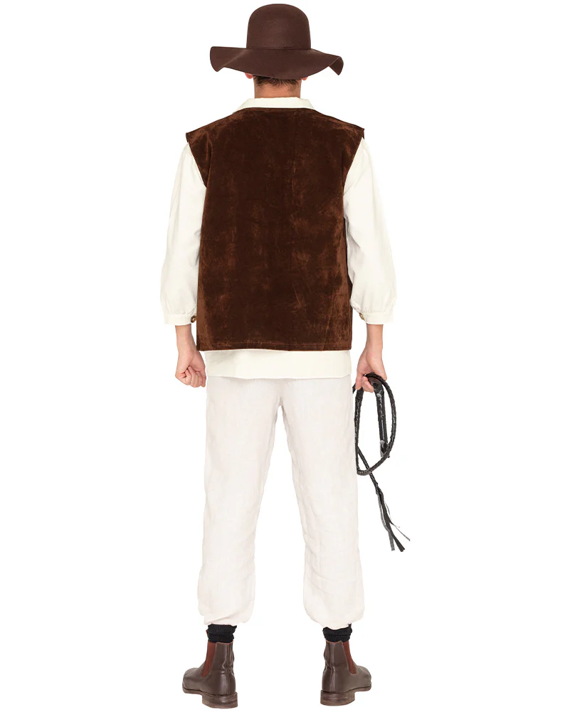 Australian Explorer Deluxe Adult Plus Size Book Week Costume - Image 3