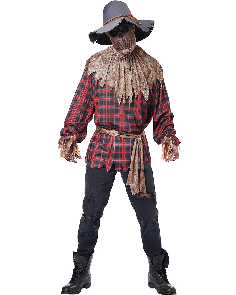 Bad Harvest Scarecrow Mens Costume - Image 4