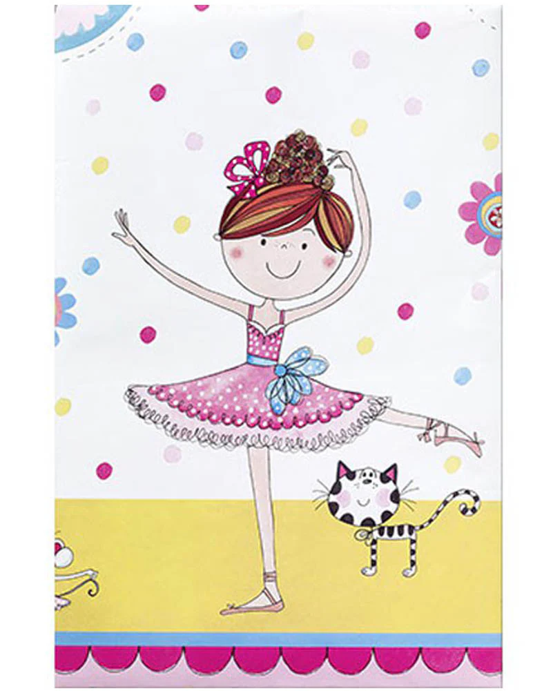 Ballerina Plastic Tablecover