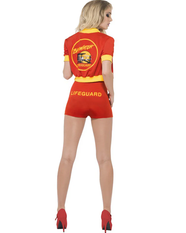 Baywatch Lifeguard Bodysuit Womens Costume - Image 3
