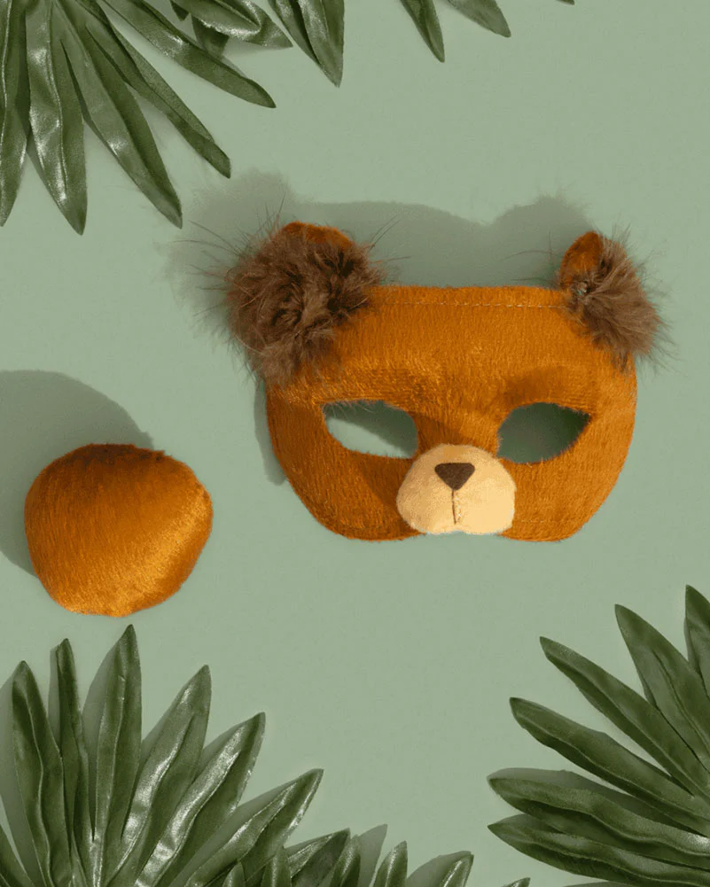 Bear Deluxe Mask and Tail Set - Image 2