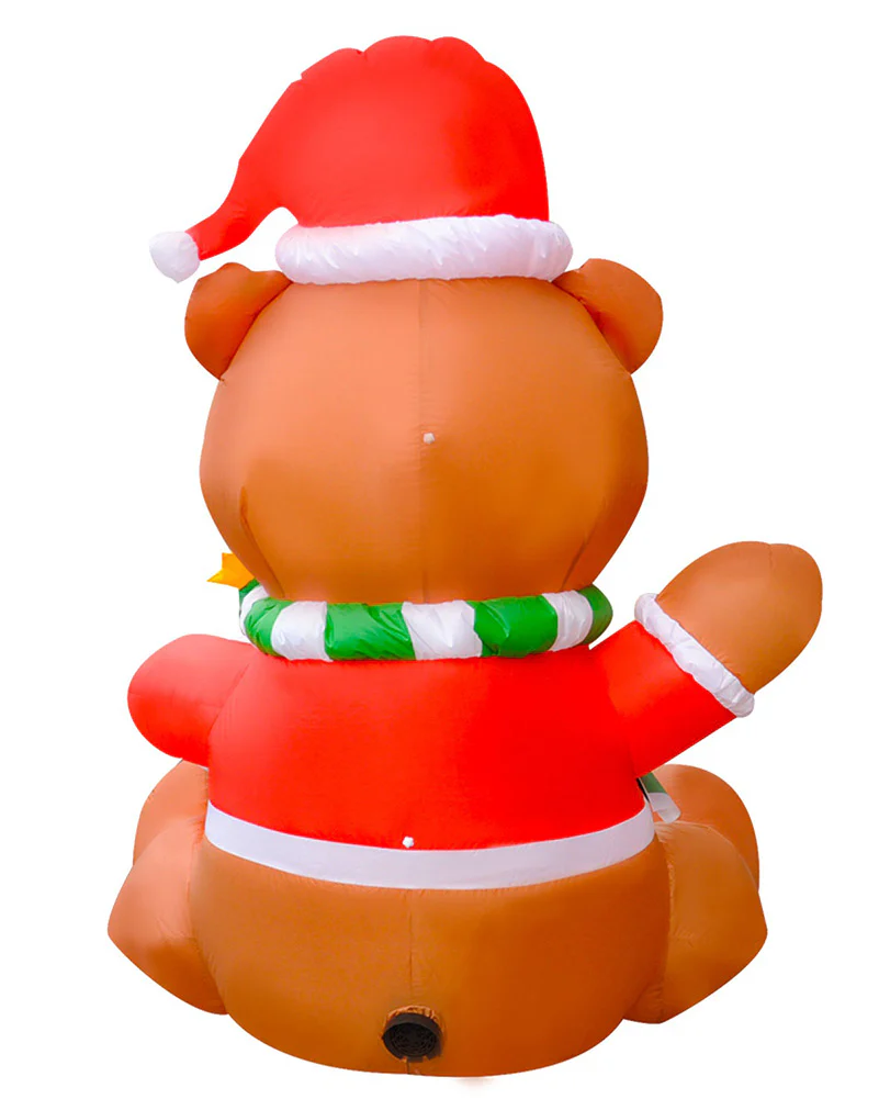 Bear with Tree Christmas Inflatable 1.8m - Image 3
