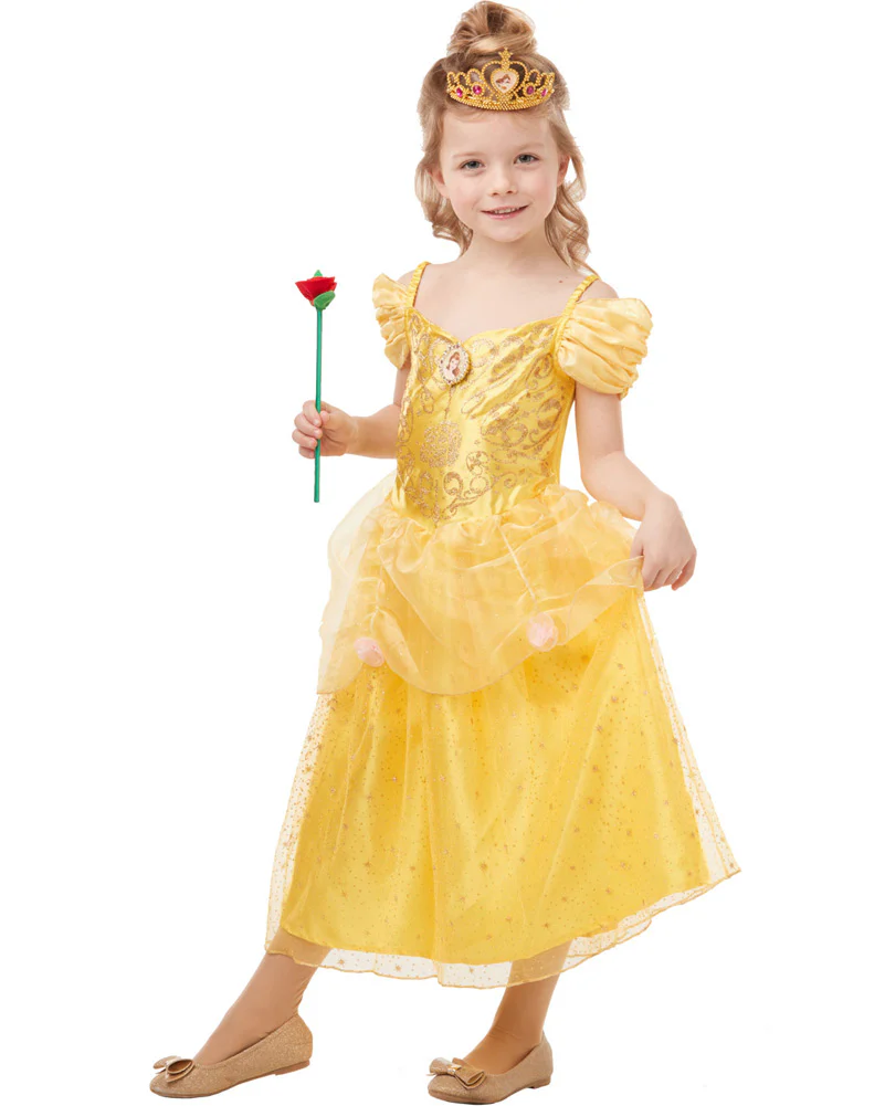 Disney Belle Glitter and Sparkle Girls Book Week Costume - Image 3