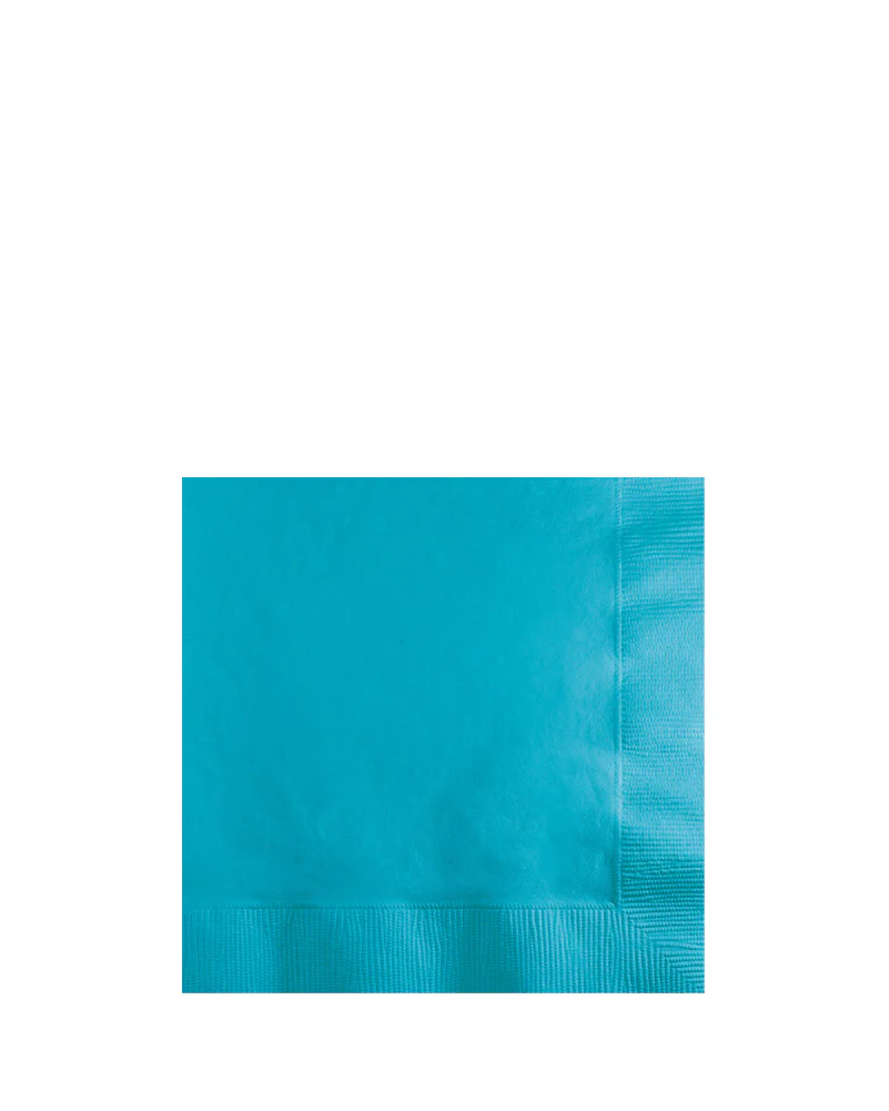Bermuda Blue Beverage Napkins Pack of 50