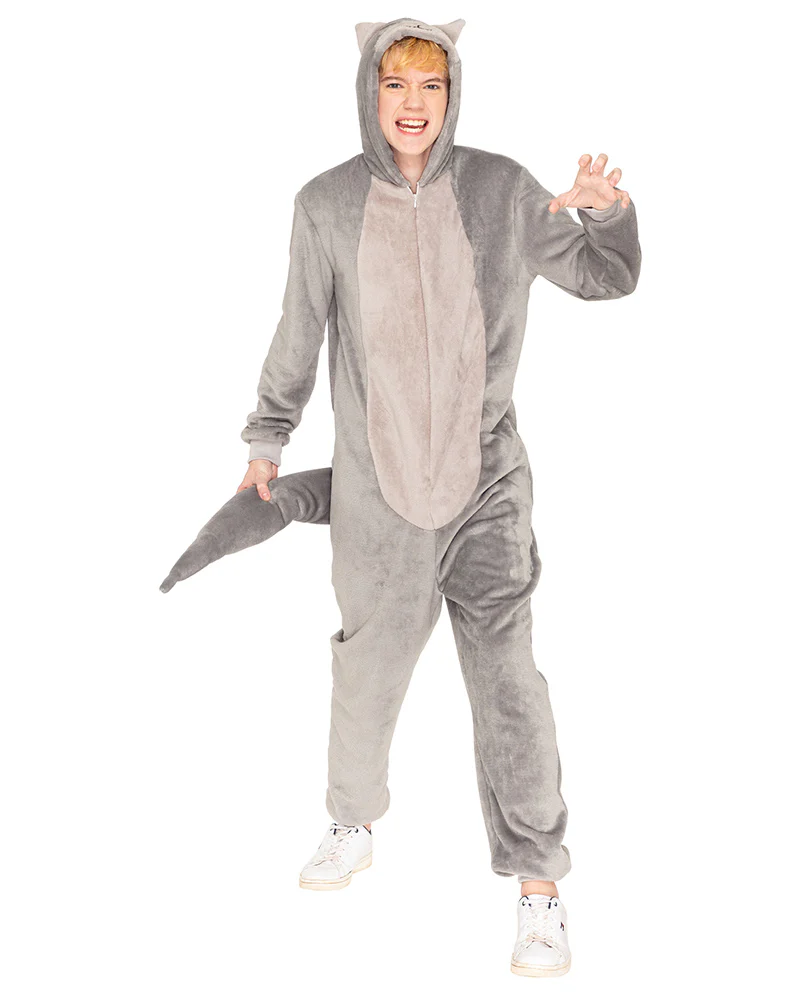 Big Bad Wolf Deluxe Adults Book Week Costume - Image 6