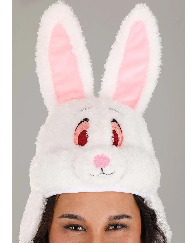Big Plush Rabbit Deluxe Hat - Image 3