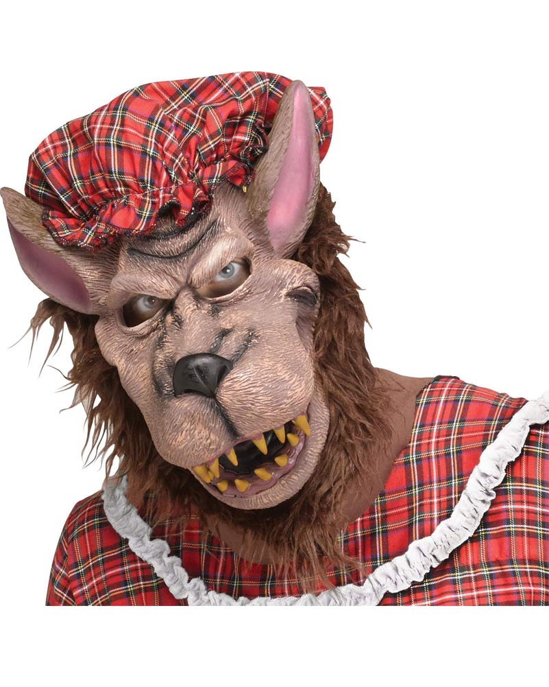 Big Teeth Granny Wolf Mens Costume - Image 5