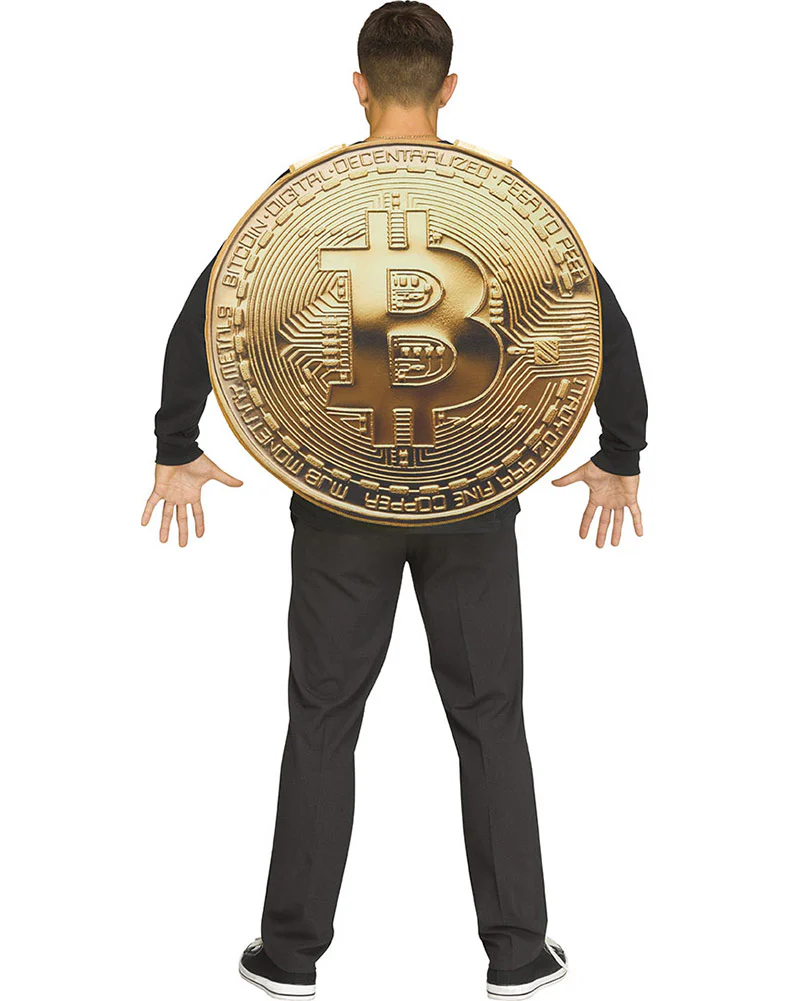 Bitcoin Adult Costume - Image 2