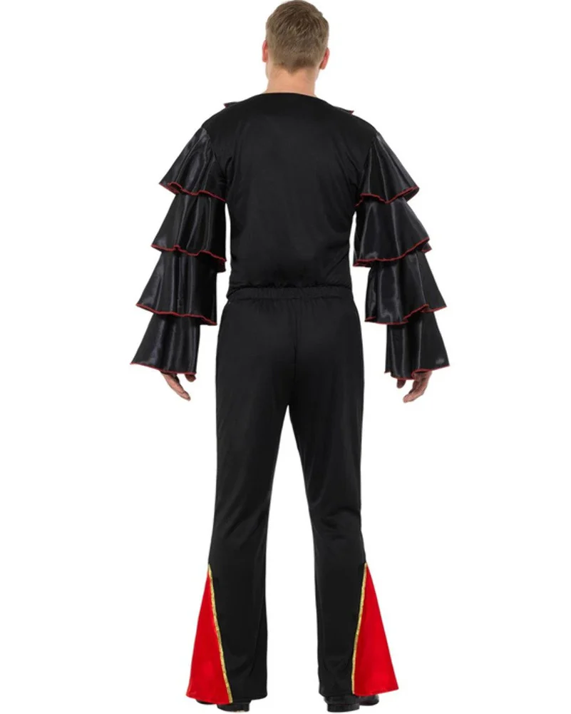 Black and Red Flamenco Mens Costume - Image 3