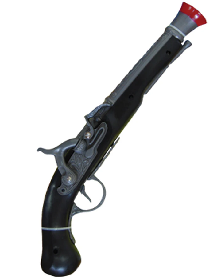 Black and Silver Pirate Pistol