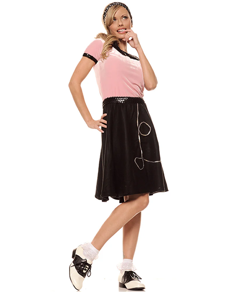 50s Black and White Saddle Womens Shoes - Image 2