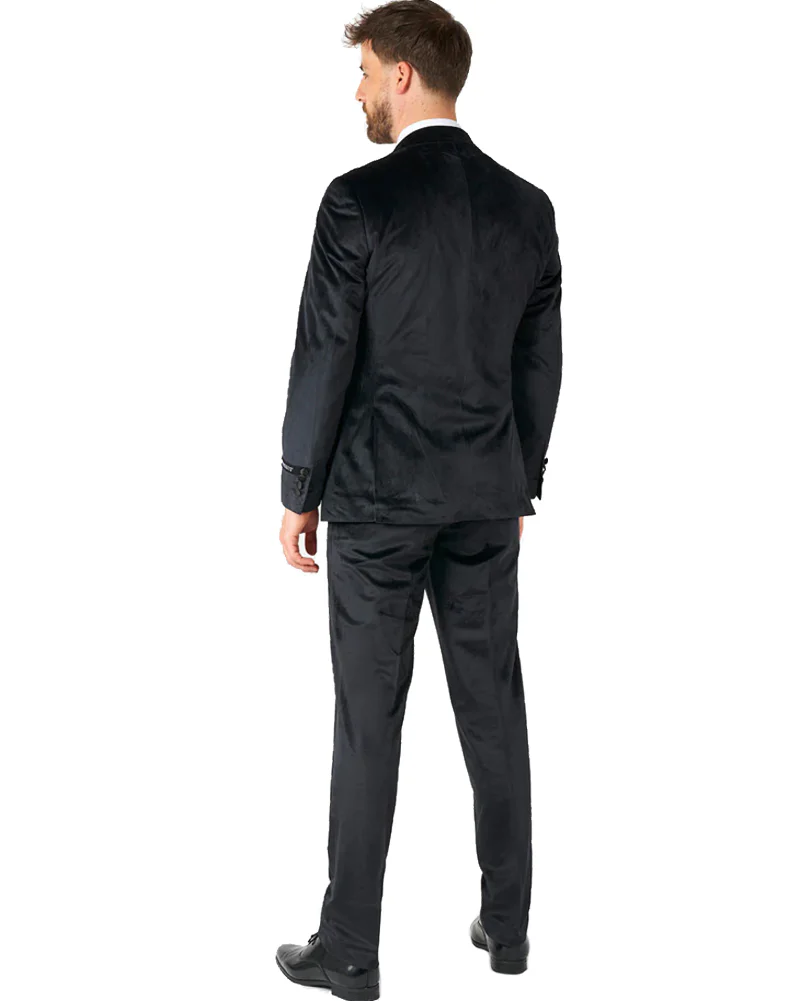 Black Midnight Velvet Opposuit Mens Tuxedo - Image 2