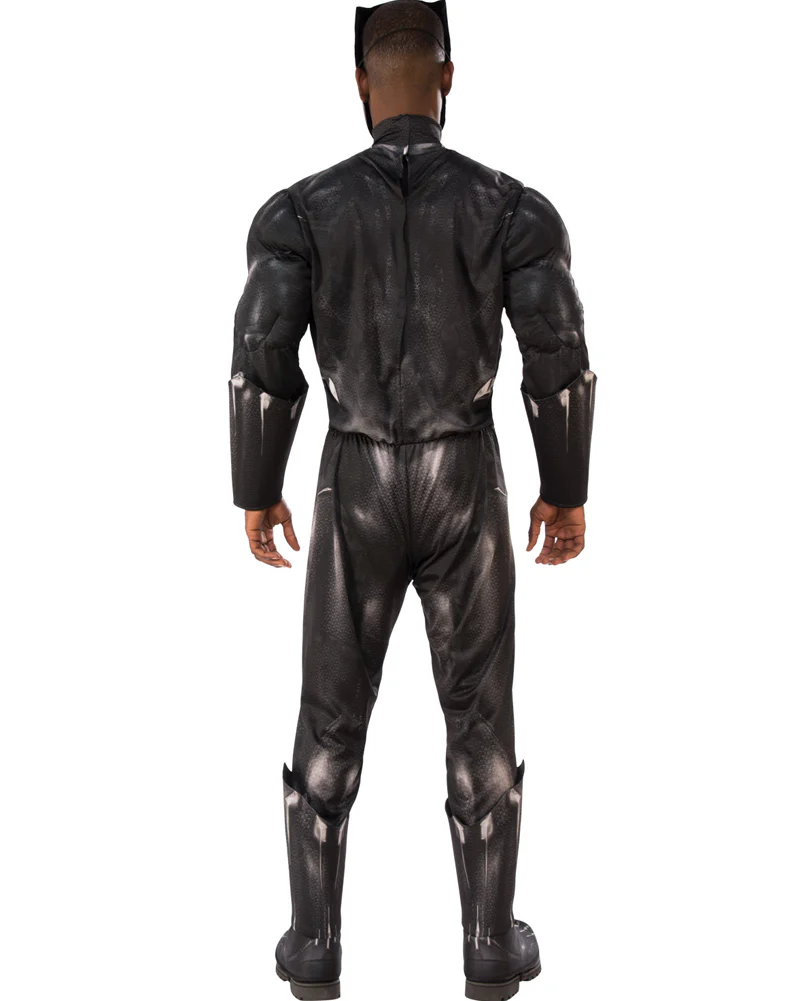 Black Panther Movie Deluxe Black Panther Mens Costume - Image 2